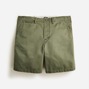J. Crew Wallace & Barnes 8" officer chino short